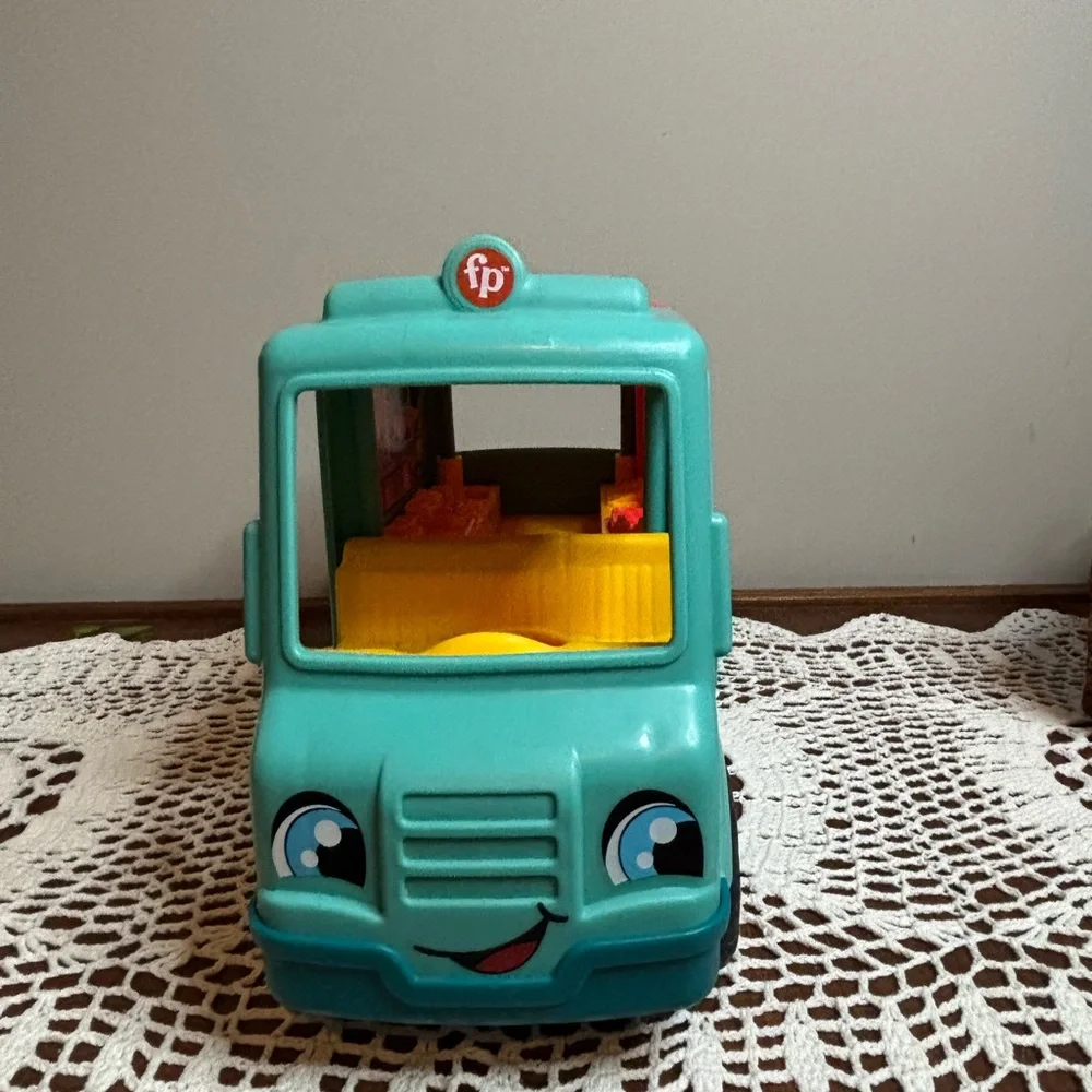 Fisher Price Little People Colorful‎ Taco Food Truck Toy